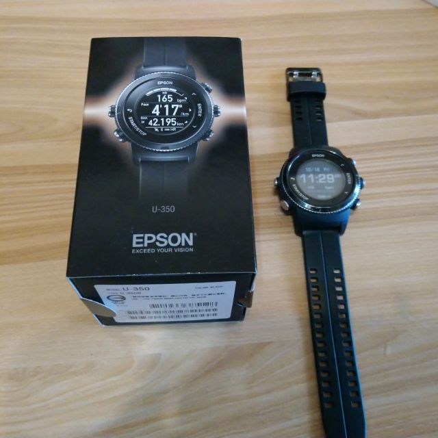 Epson u350 三鐵 gps 心率錶