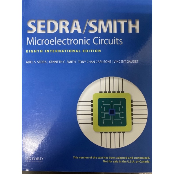 Sedra Smith microelectronic circuits 8th
