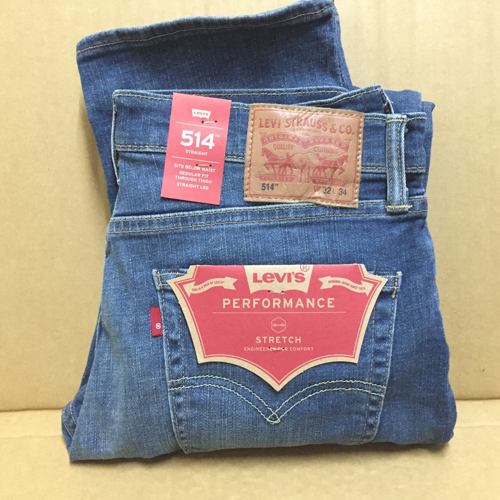 levi's levis levi 514 W32L32 男牛仔褲長 