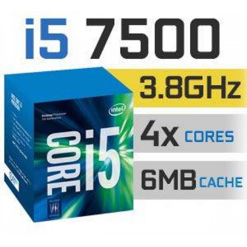 Intel core i5 7500 （6M, 3.8 GHz）CPU