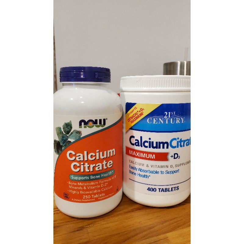 台灣現貨 檸檬酸鈣 純素 鈣鎂錠 鈣鎂D2鋅銅錳 250顆 Calcium Citrate 檸檬鈣 #NOW-01232