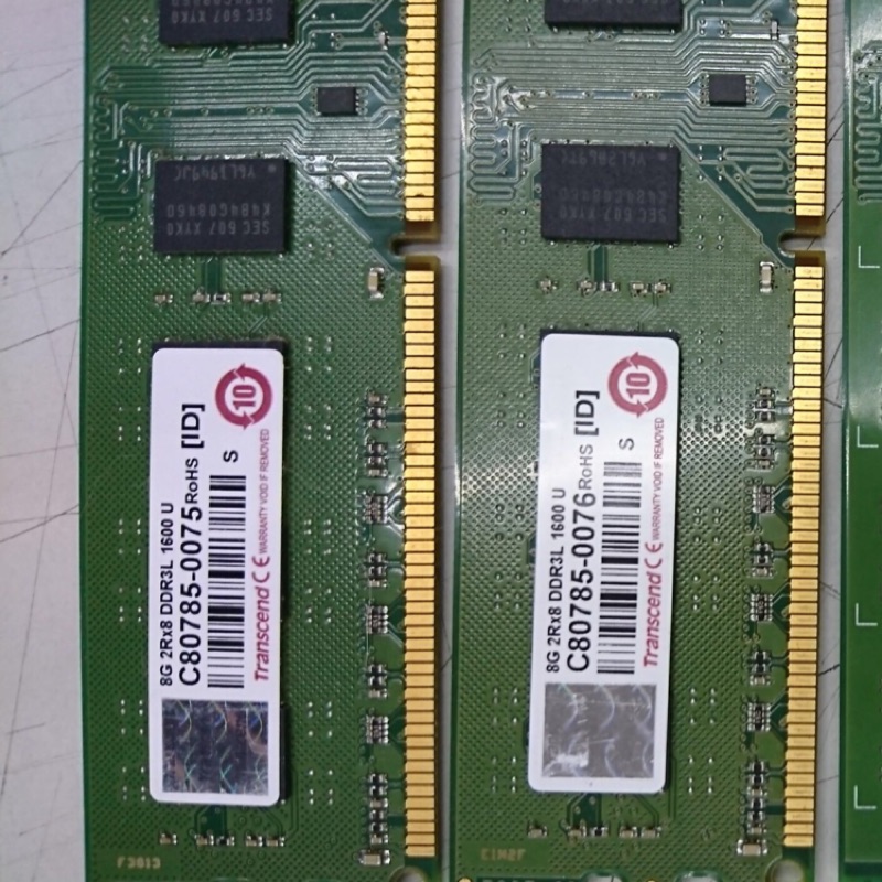 創見 DDR3L 1600 8G