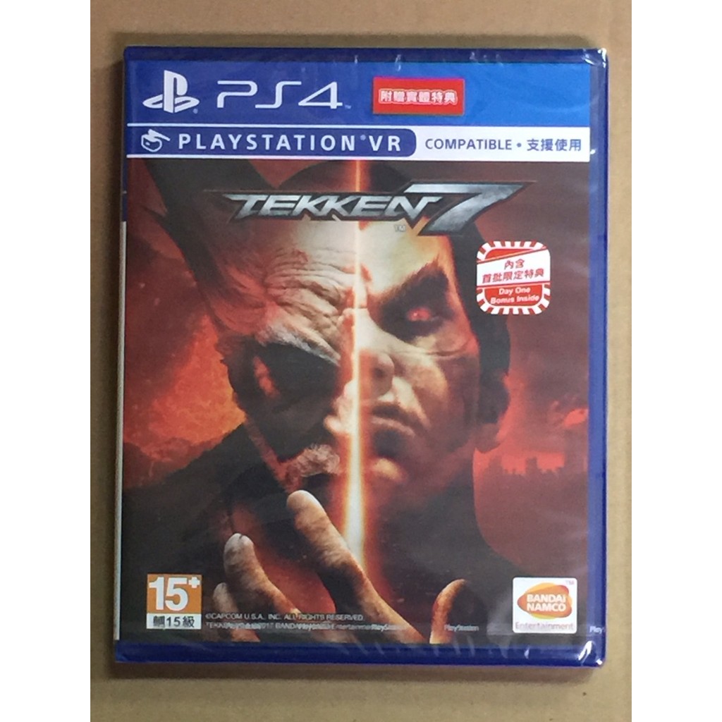 PS4 全新/現貨 鐵拳7 中文 亞版 4713014350820