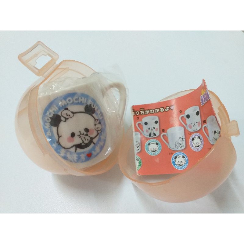 麻糬熊貓迷你馬克杯扭蛋 療癒擺飾 可愛禮物