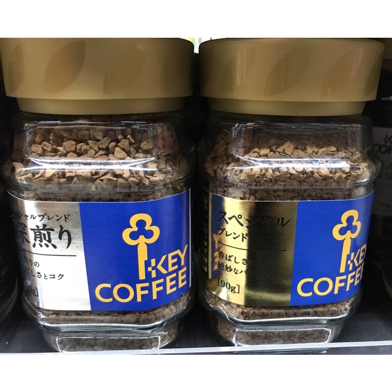 KEY COFFEE 特級即溶咖啡 原味/深焙 90g/罐