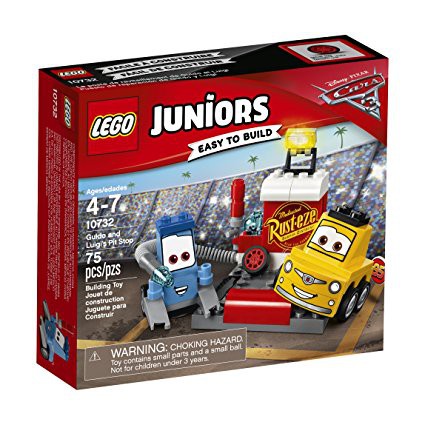 ［想樂］全新 樂高 Lego 10732 Juniors 閃電麥坤 Guido and Luigi's Pit Stop