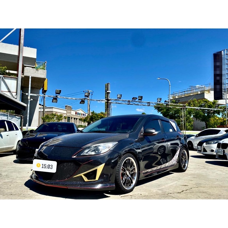 【FB搜尋桃園阿承】馬自達 超人氣MAZDA3 2010年 2.0CC 灰色 二手車 中古車