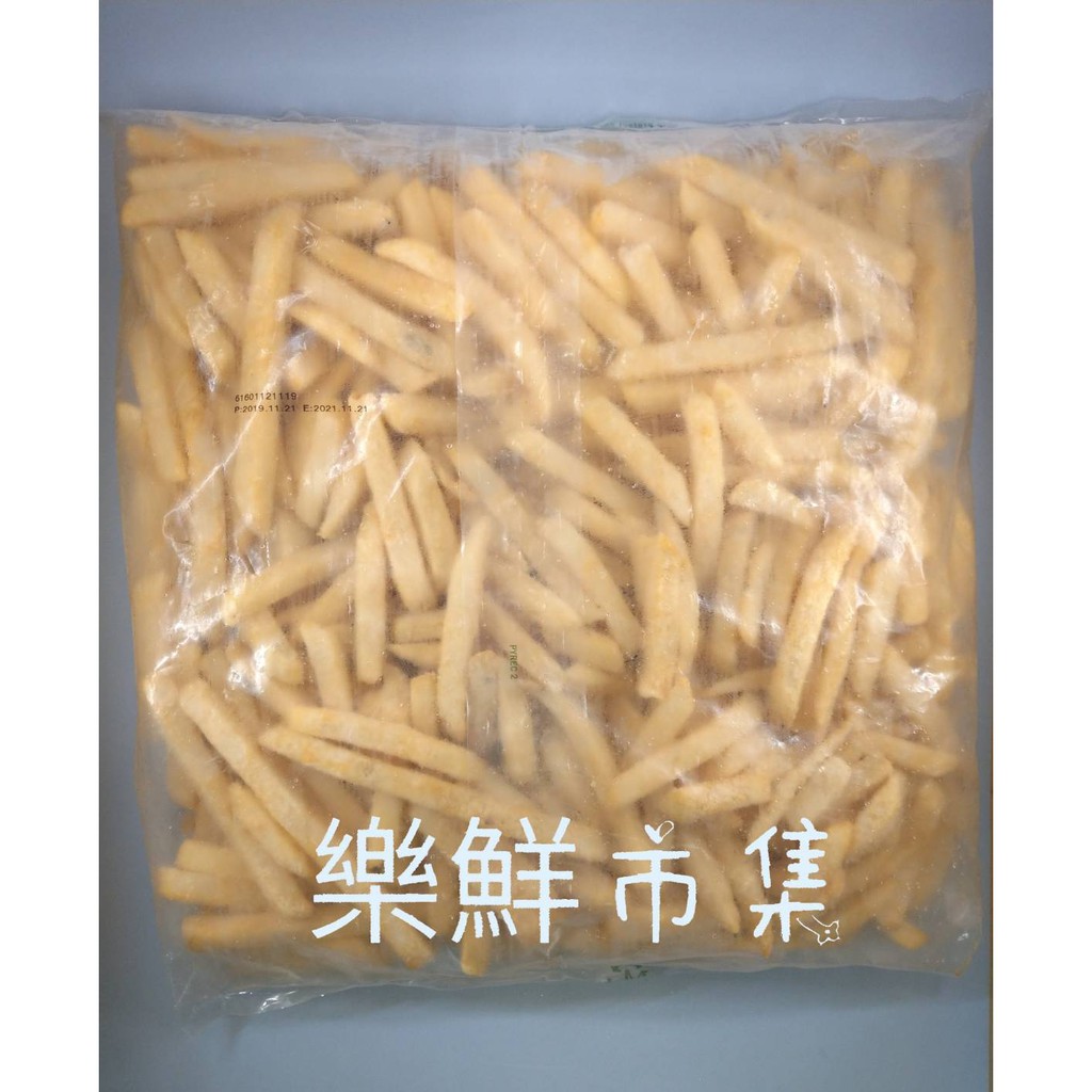 【樂鮮市集】美國進口3/8吋脆薯（粗）約2270公克/包