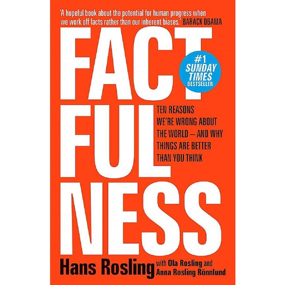Factfulness: Ten Reasons We're Wrong About the World--and Why Things Are Better Than You Think/真確 eslite誠品