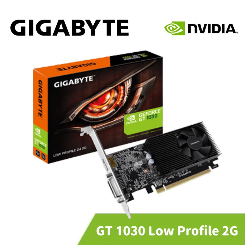 GIGABYTE 技嘉 GT 1030 Low Profile 2G 顯示卡