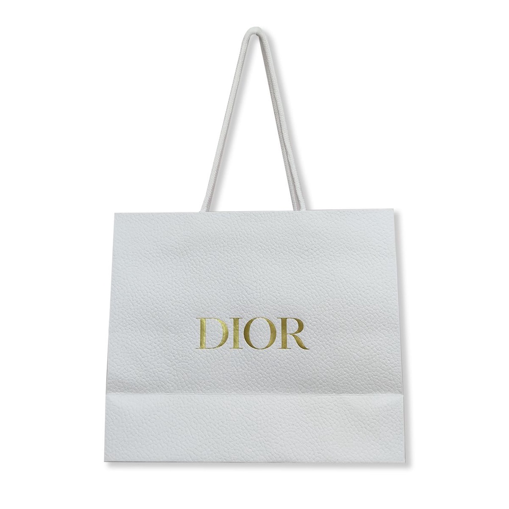 Dior 專櫃原裝紙袋 白色新款 23 x 26.5 x 11.5 cm SP嚴選家