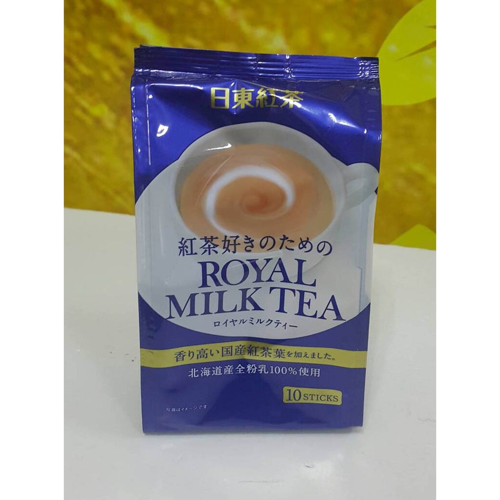 【現貨】 日本 日東紅茶 皇家奶茶 袋裝 沖泡式 日本奶茶 奶茶 隨身包 14g*10袋入