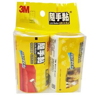 3M 隨手黏 居家用 毛絮黏把 補充包 70張X2捲