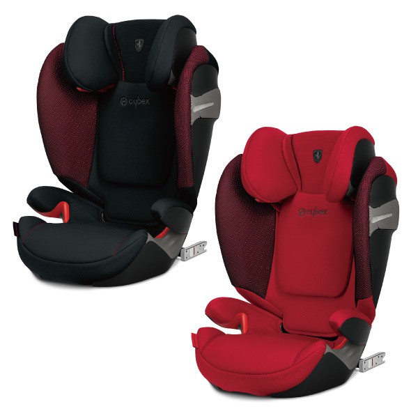 Cybex Solution S-FIX 安全座椅|汽座 法拉利限定款(黑|紅)【麗兒采家】