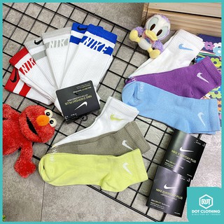 DOT 蛙蛙店 NIKE 勾勾 中筒襪 短襪 SX6893-906 抹茶拿鐵 SX6893-907 葡萄 長襪 三雙一組
