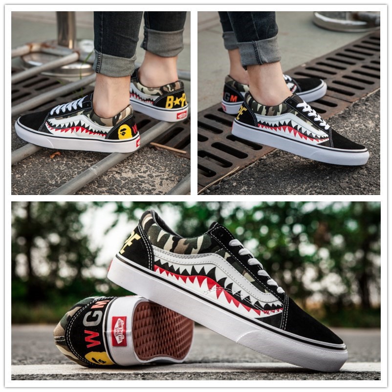 bape vans old skool