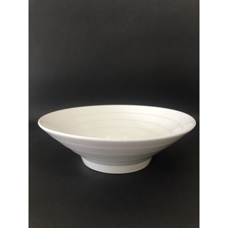 東昇瓷器餐具=白紋12吋拉麵碗