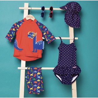 現貨🇬🇧英國Jojo Maman Bebe兒童 防曬泳裝 兩件式泳裝 兒童泳衣 恐龍泳裝 鯊魚泳裝 Babysahrk