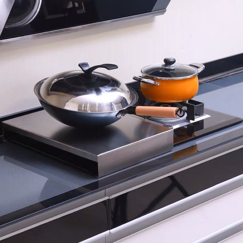 瓦斯爐氣炸鍋的置物架电磁電池爐架子瓦斯爐蓋板多功能架不鏽鋼304 人人善盡防疫責任賣場可提供免運請聊聊 蝦皮購物