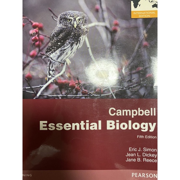 Campbell Essential Biology fifth Edition 二手書