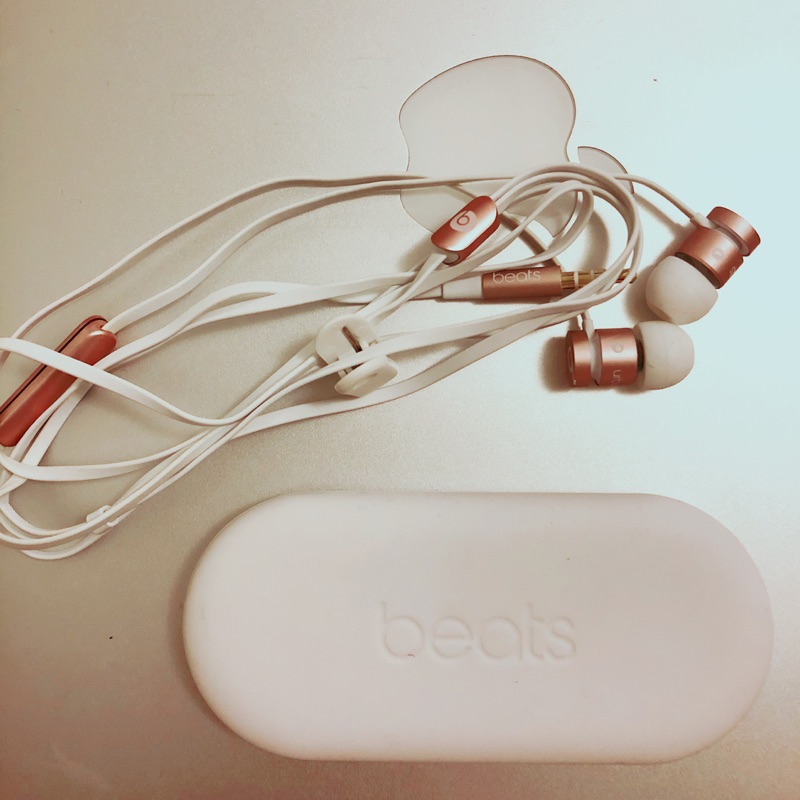 Beats 耳機 玫瑰金 urbeats 現貨 二手