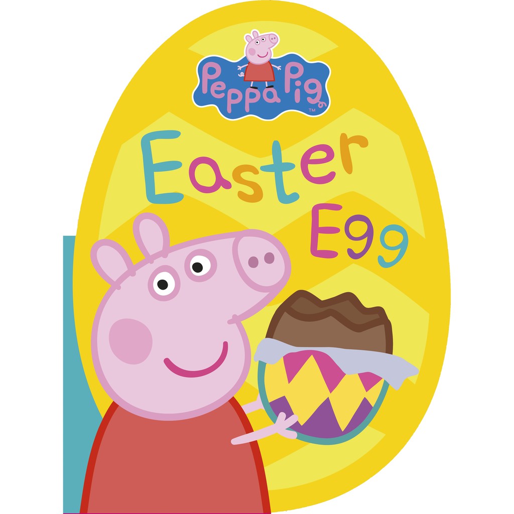PEPPA PIG:EASTER EGG英文故事書硬頁書復活節繪本故事外文書佩佩豬粉紅豬小妹【麥克兒童外文書店】