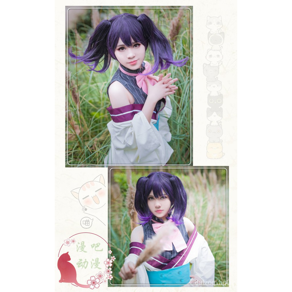 動漫urara迷路帖雪見小梅cos服和服cosplay服裝六件可愛風套裝女 蝦皮購物