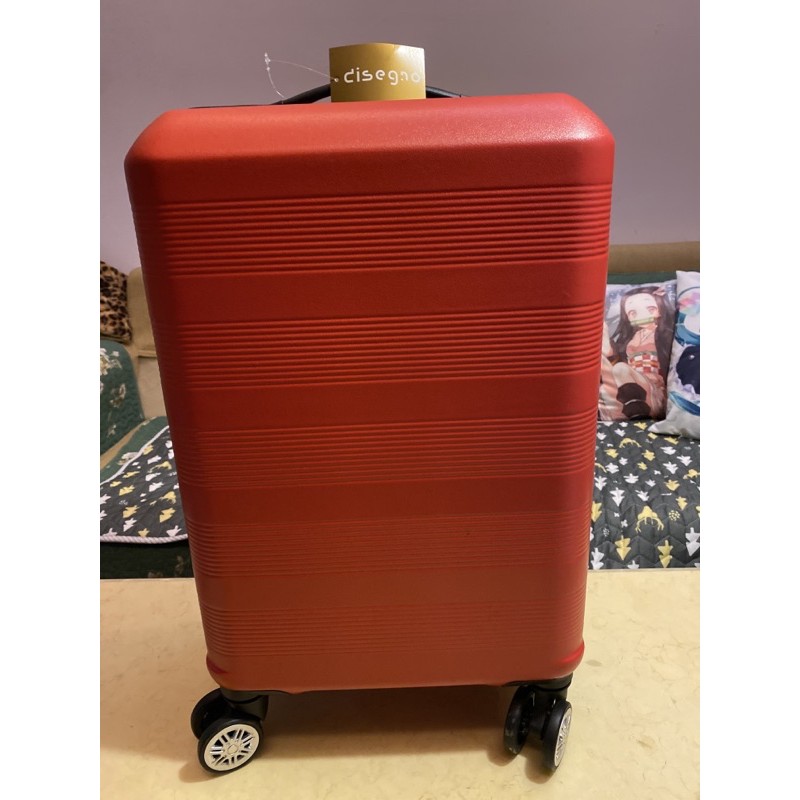 DISEGNO 全新20吋ABS紅色行李箱
