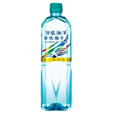 （現貨）鹽海洋鹼性離子水 600ml  一組4瓶 清貨倉便宜賣