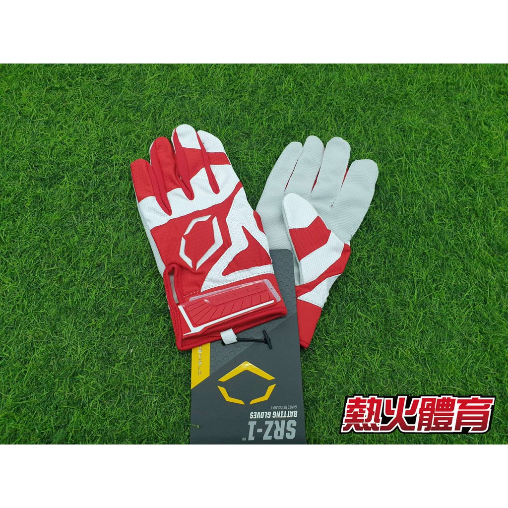 【熱火體育】Evoshield SRZ-1 棒壘球 打擊手套 紅 WB571200