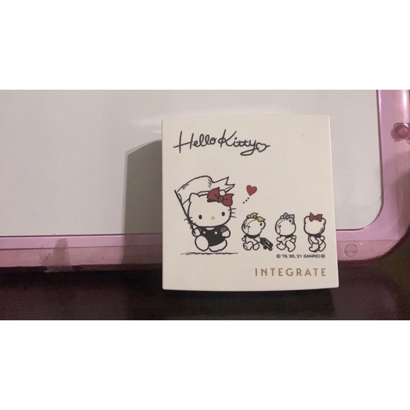 近全新 integrate粉餅(含盒)OC10 Hello Kitty聯名