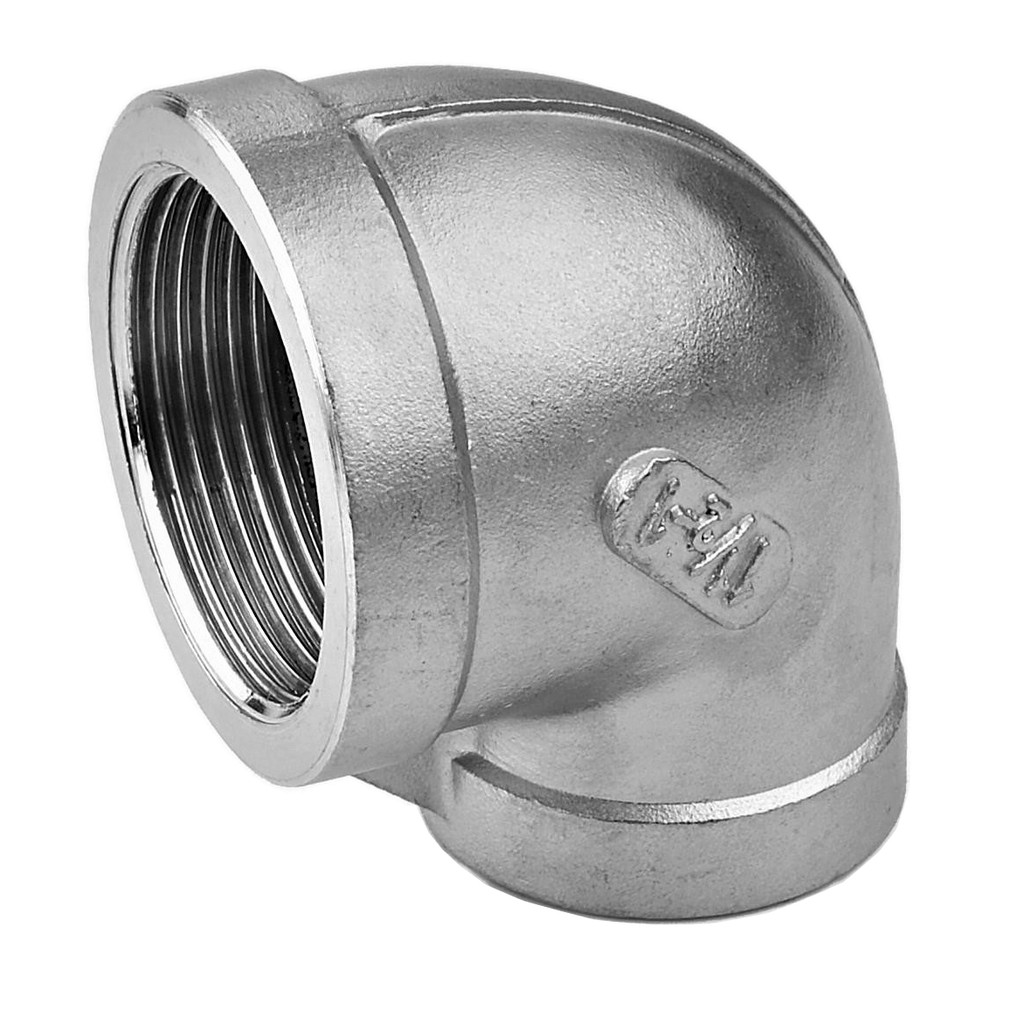 316白鐵彎頭90度牙 PT，1/4"~~1-1/4" 【榮信昌】 白鐵彎頭90度 不銹鋼 彎頭90度牙 白鐵 彎頭
