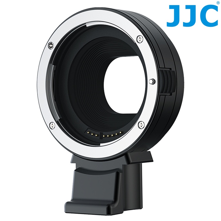 又敗家@JJC副廠Canon自動對焦鏡頭轉接環CA-EF_EFM調光圈快門附電子晶片佳能EF轉EF-M EOS轉EOS-