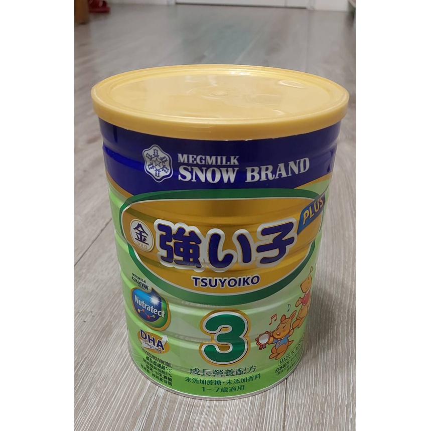 日本雪印 T3 金強子 PLUS 成長營養配方奶粉 900g