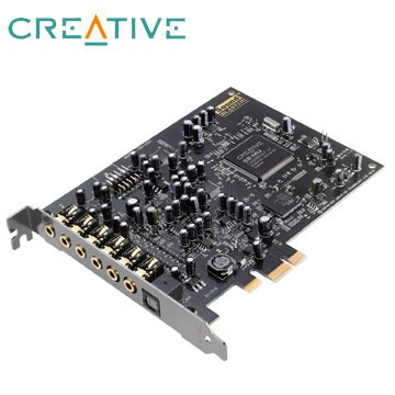 全新含發票~CREATIVE Sound Blaster Audigy Rx 7.1聲道音效卡 PCI-E音效卡