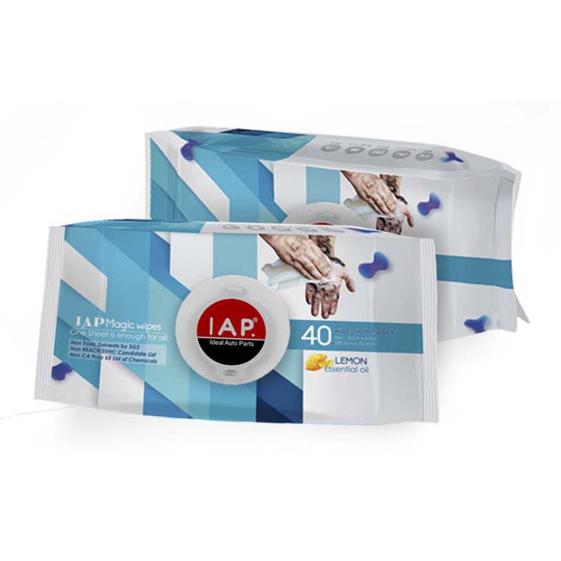 {馬克單車} RIDOF IAP環保魔術方巾 濕紙巾 新款IAP快速除油效果更強 鏈條萬用方巾 1盒40張入