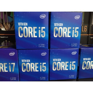 [含稅附發票] 全新盒裝 INTEL i5 10400 有內顯 (6核12緒) 含風扇/處理器/CPU/1200