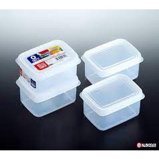 『日本製』 小長方型保鮮盒 280ml * 2入組