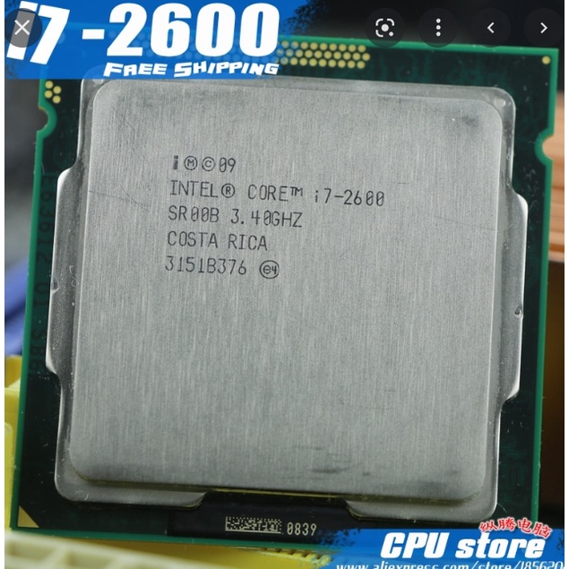 愛寶買賣 二手保7日 i7-2600 3.4 GHz 快取 8MB 四核心 虛擬八核心