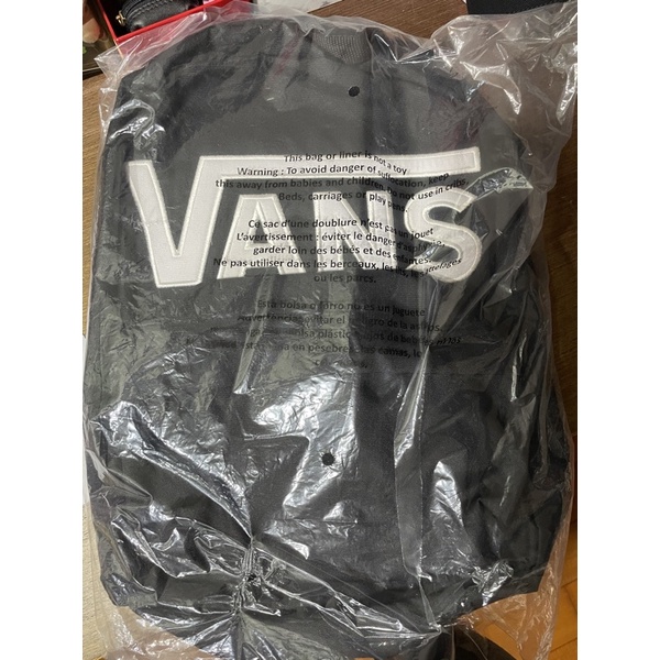 VANS 黑色後背包