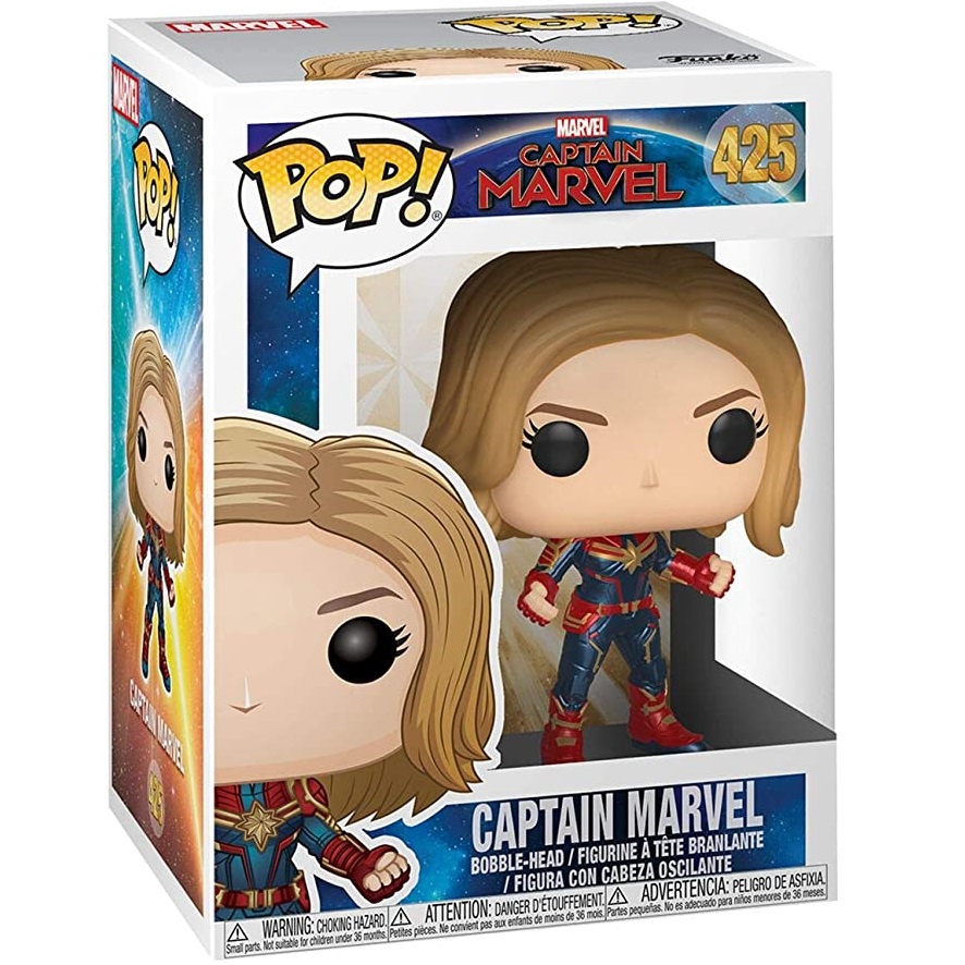 （卡司旗艦）FUNKO POP 425 漫威系列 驚奇隊長 驚奇隊長 CAPTAIN MARVEL