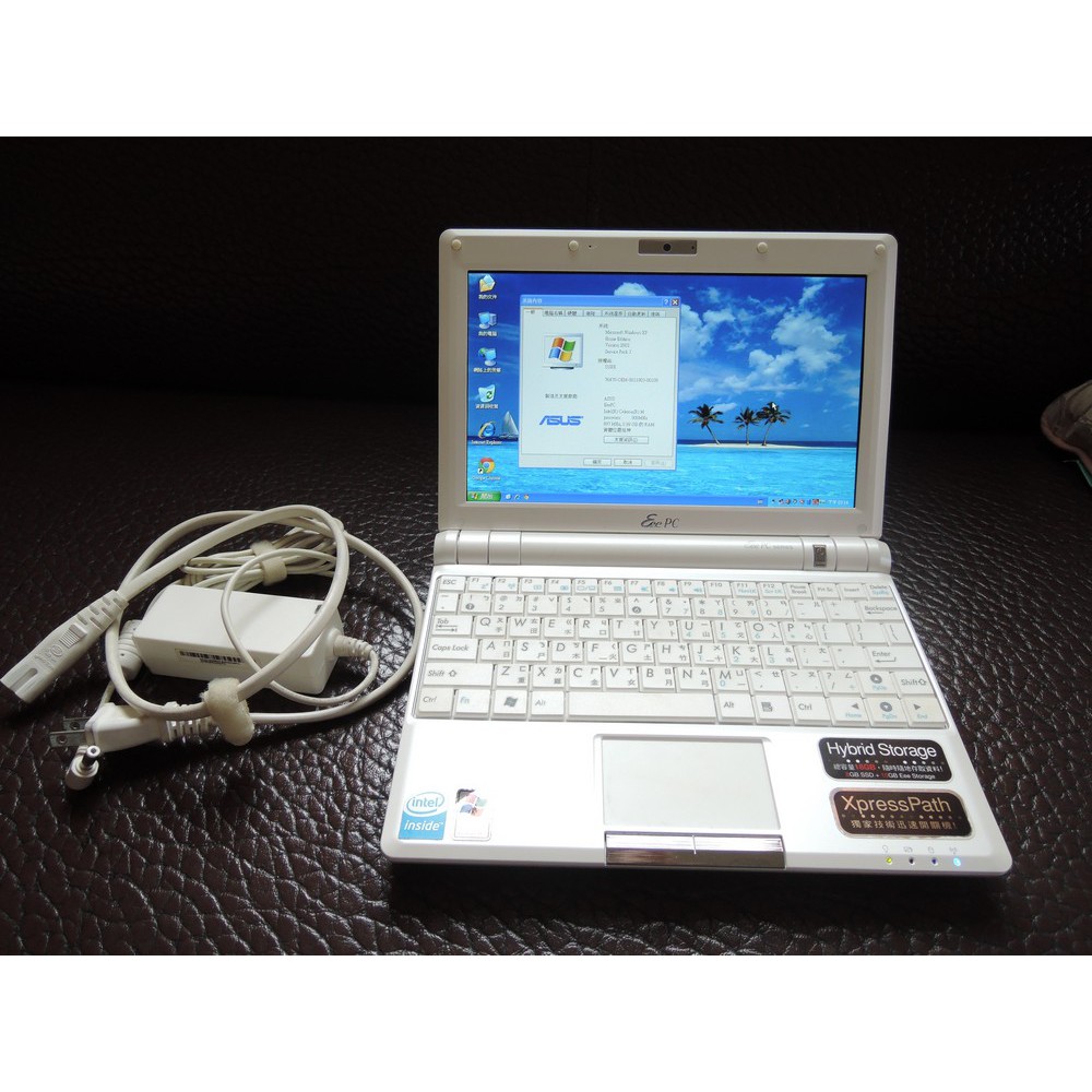 華碩 ASUS Eee PC 900SD SSD 筆電 附變壓器