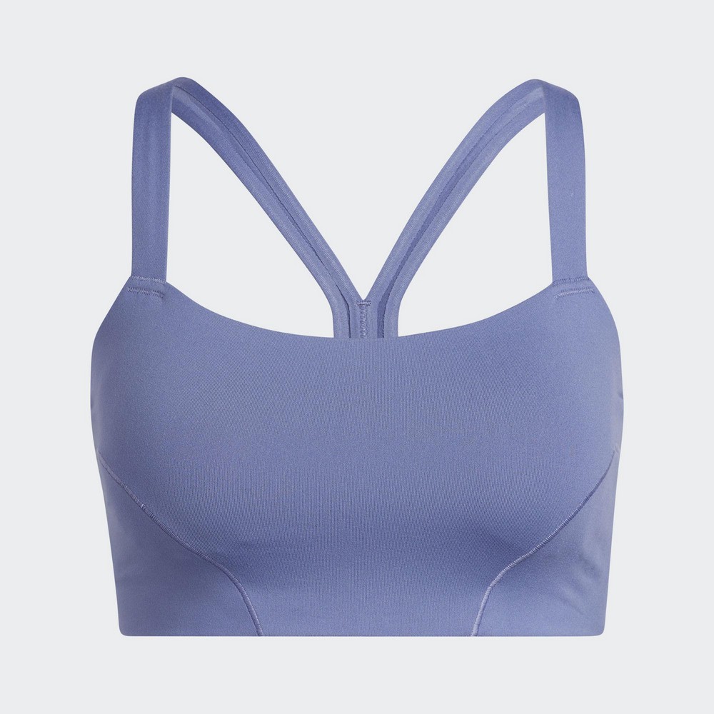 ADIDAS LS YOGA BRA 女運動內衣 H56331 紫