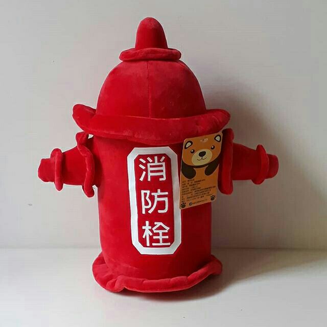 消防栓造型娃娃 高約30cm