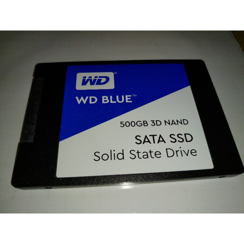 WD BLUE 500GB 3D NAND SATA SSD