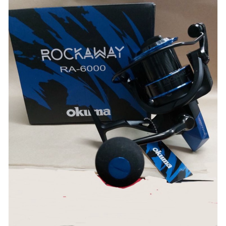 OKUMA  臺灣寶熊公司 ROCKAWAY RA-6000 型 遠投/沉底捲線器  紡車式捲線器 釣魚 捲線器 特價