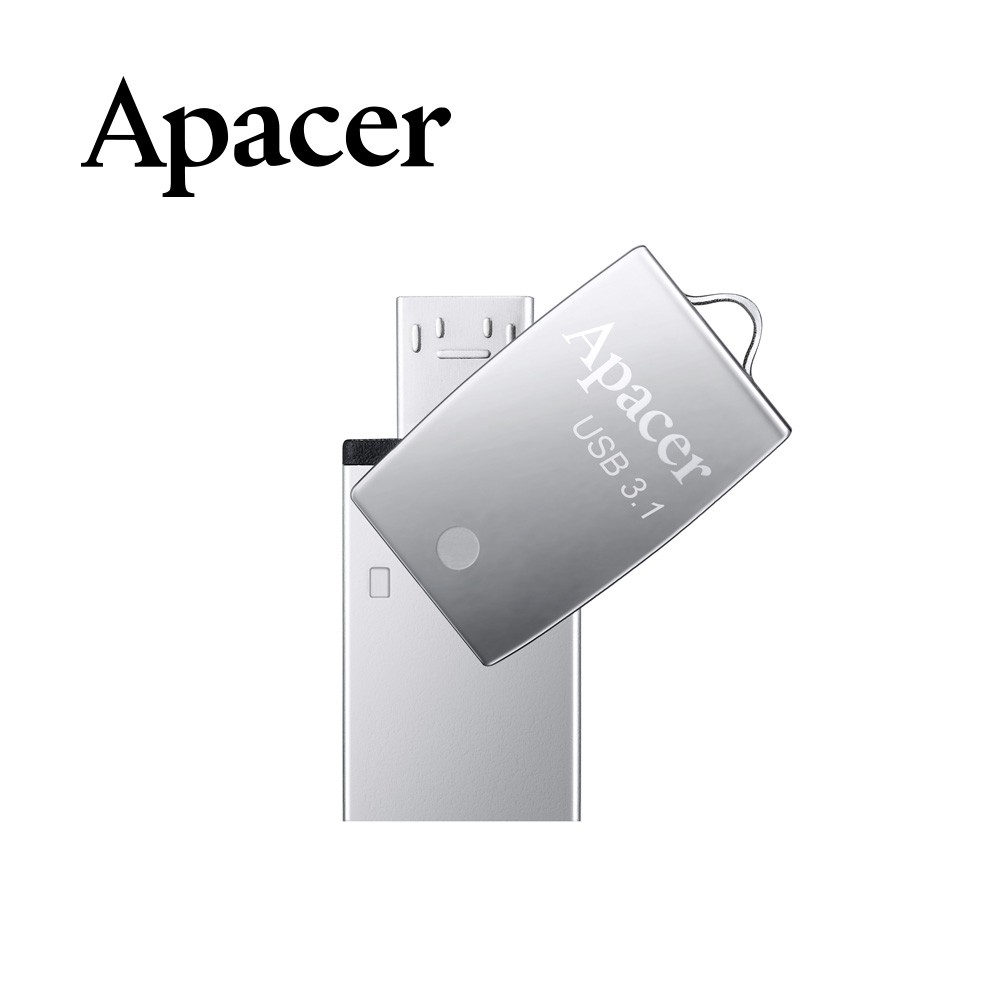 Apacer OTG隨身碟 高速3.1Micro系列 AH750-銀  現貨 蝦皮直送