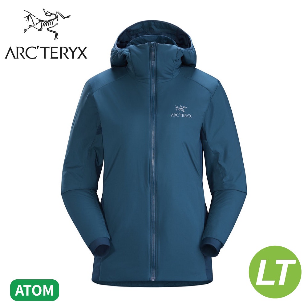 【ARC'TERYX 始祖鳥 女 Atom LT 化纖外套《縮時藍》】24111/防潑水/防風外套/可壓縮