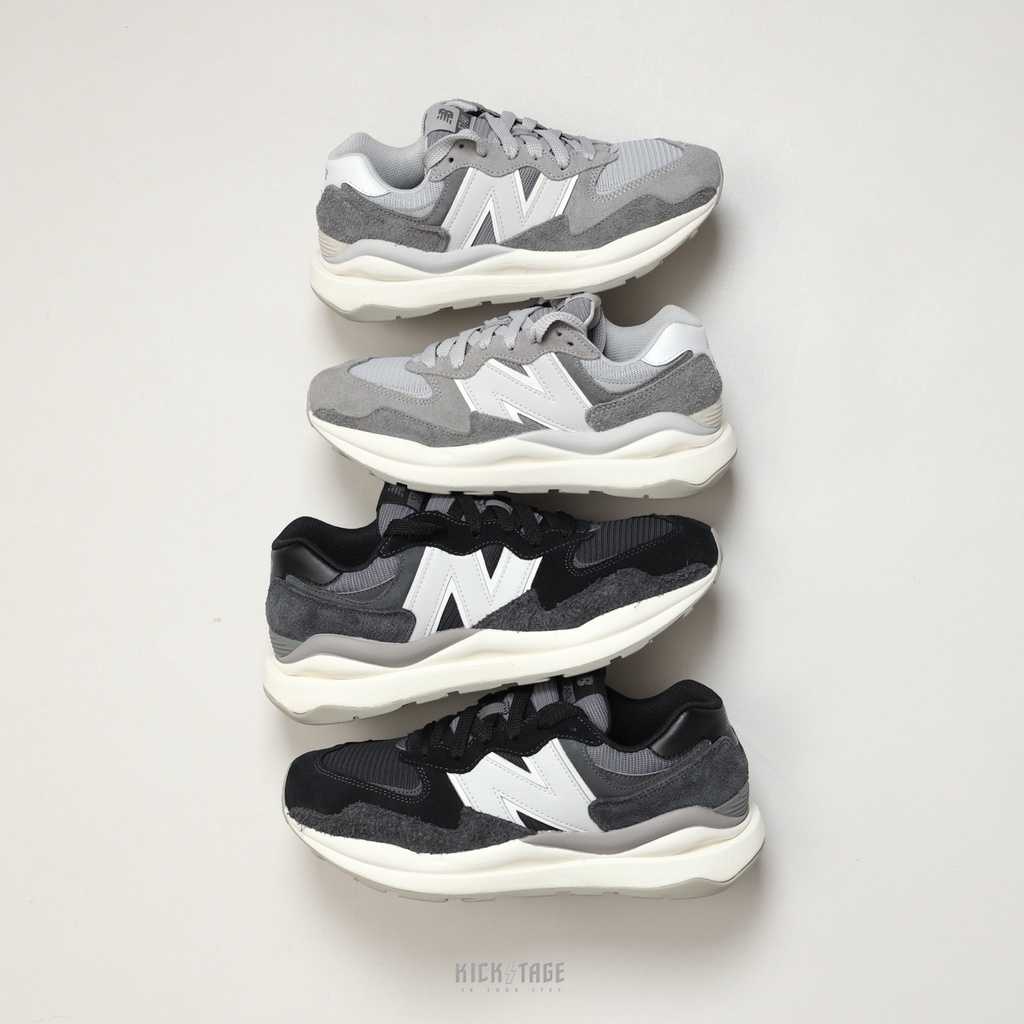 NEW BALANCE 57/40 5740 麂皮 復古老爹鞋 水泥灰【M5740PSG】黑炭灰【M5740PSH】