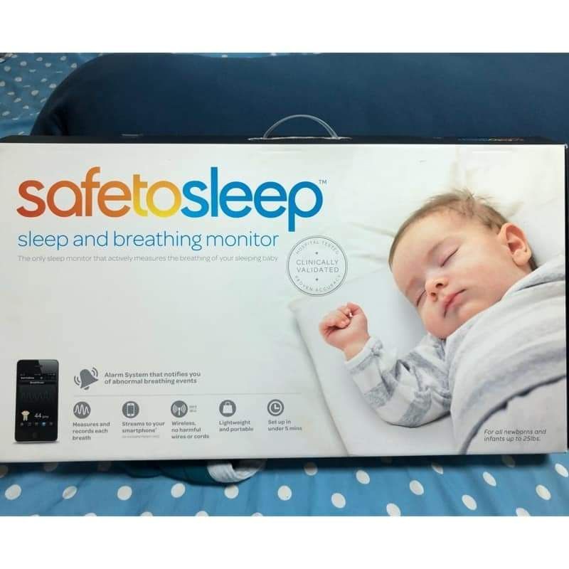 SafeToSleep 嬰兒呼吸監控床墊 二手 - 台中